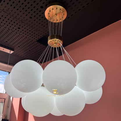 Olivia Bubble Chandelier - Alternate View