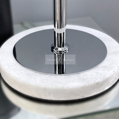 Clarity Table Lamp – Chrome - Alternate View