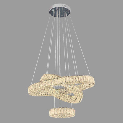 Julianna Chandelier – Three Ring - View 7