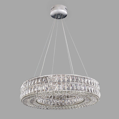 Crystal Ring Chandelier - View 6