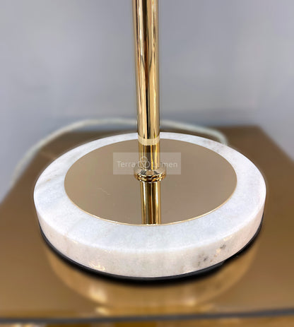 Clarity Table Lamp – Gold - Size and Dimensions