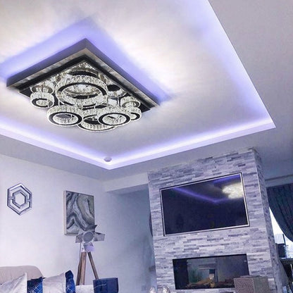 Julianna Ceiling Light – Six Ring - Alternate View