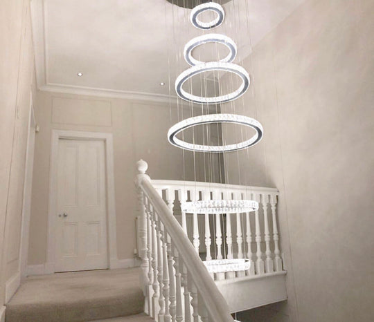 Julianna 7-Ring Grand Modern Chandelier