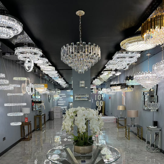 The Clarity Medium Chandelier