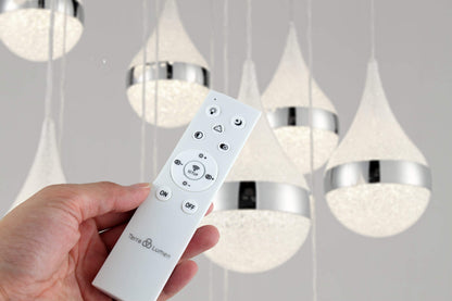 Rainfall Pendant – Trio - Size and Dimensions