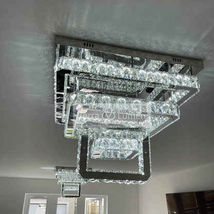 Orb Ceiling Light – Square - Detail Shot