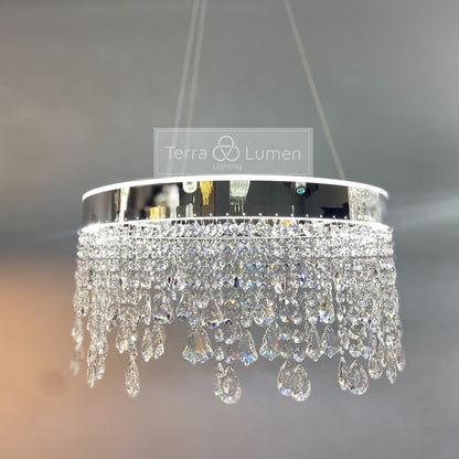 Gabriella Chandelier – Single Ring - Chandeliers from TL Home